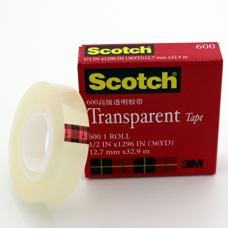 思高Scotch 600 1-2胶带